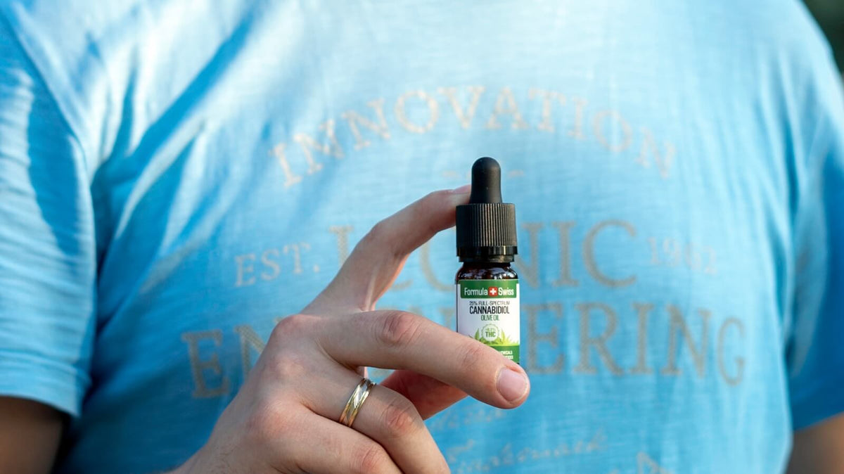 CBD olje Formula Swiss v oljčnem olju